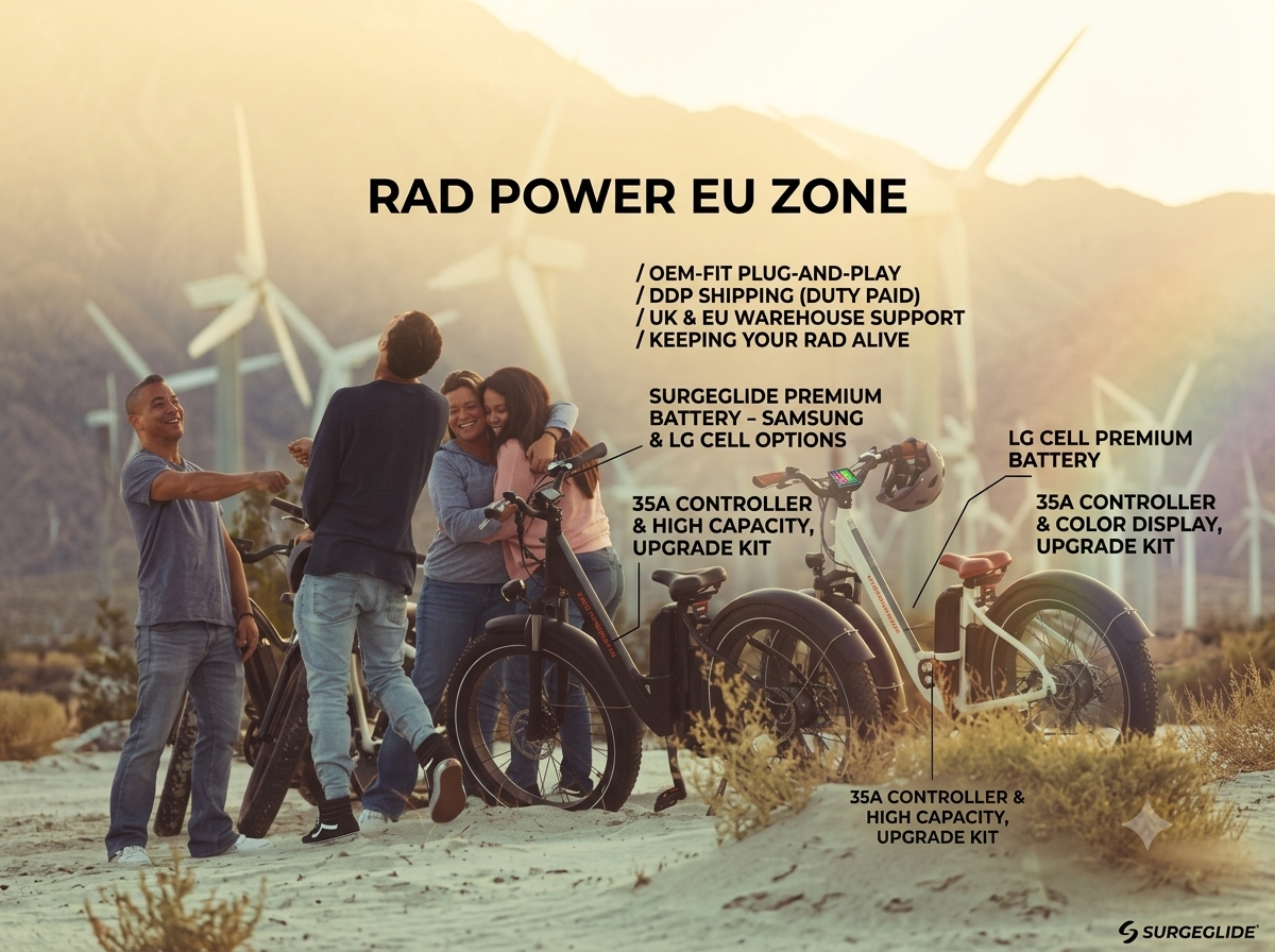 Title: Where to Buy Rad Power e-Bike Parts in Europe After Rad Europe Closed Down?