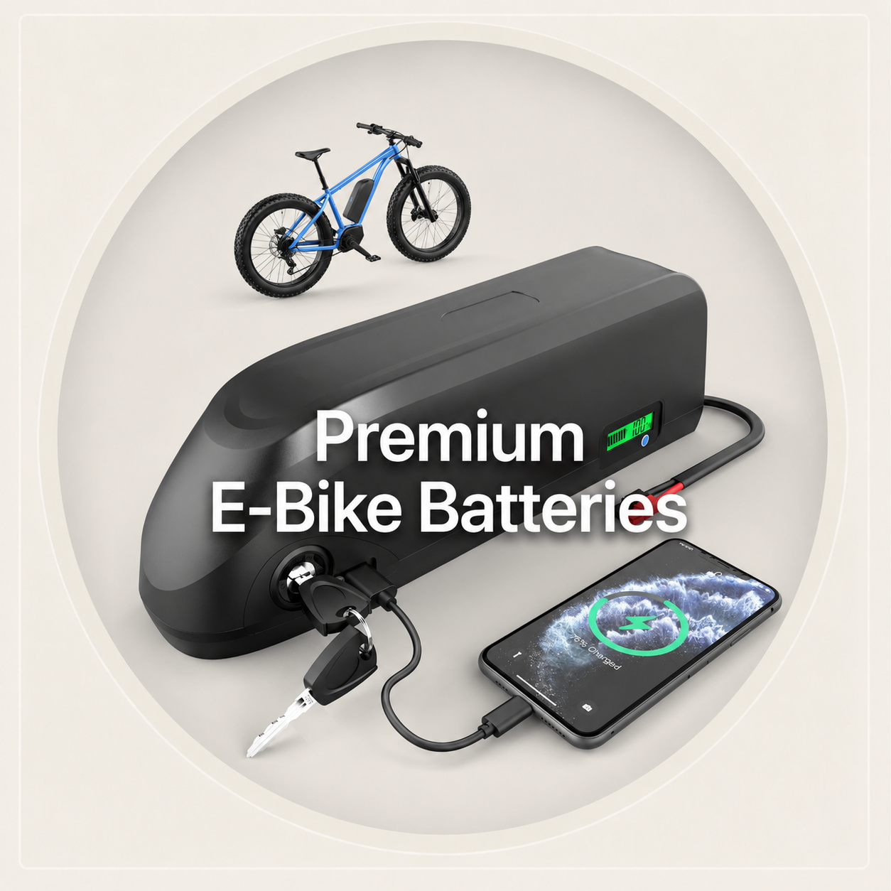 Rad Power Compatible E-Bike Batteries