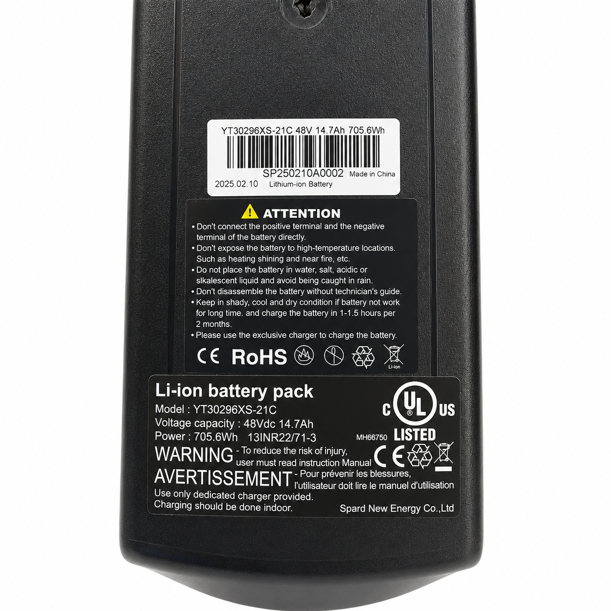 48V E-Bike Battery Upgrade for Rad Power Bikes  | Premium 21700 Cells