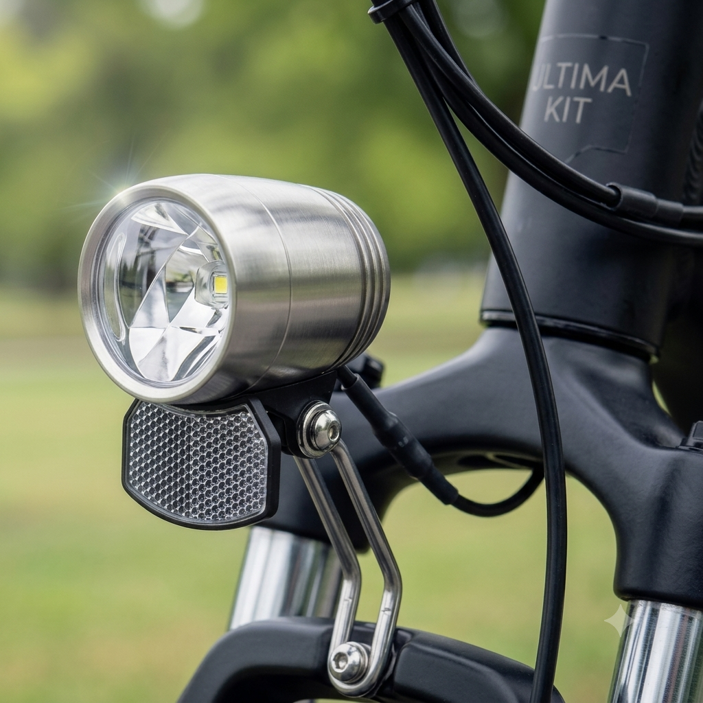 1000 Lumens Dual-Beam LED Headlight for Rad Power Bikes (RadRunner, RadRover, RadCity, RadWagon, RadRover 6 Plus)