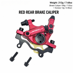 HB100 Hydraulic Disc Brake Caliper Set for E-Bike & MTB – Front Rear Brake Kit | SurgeGlide