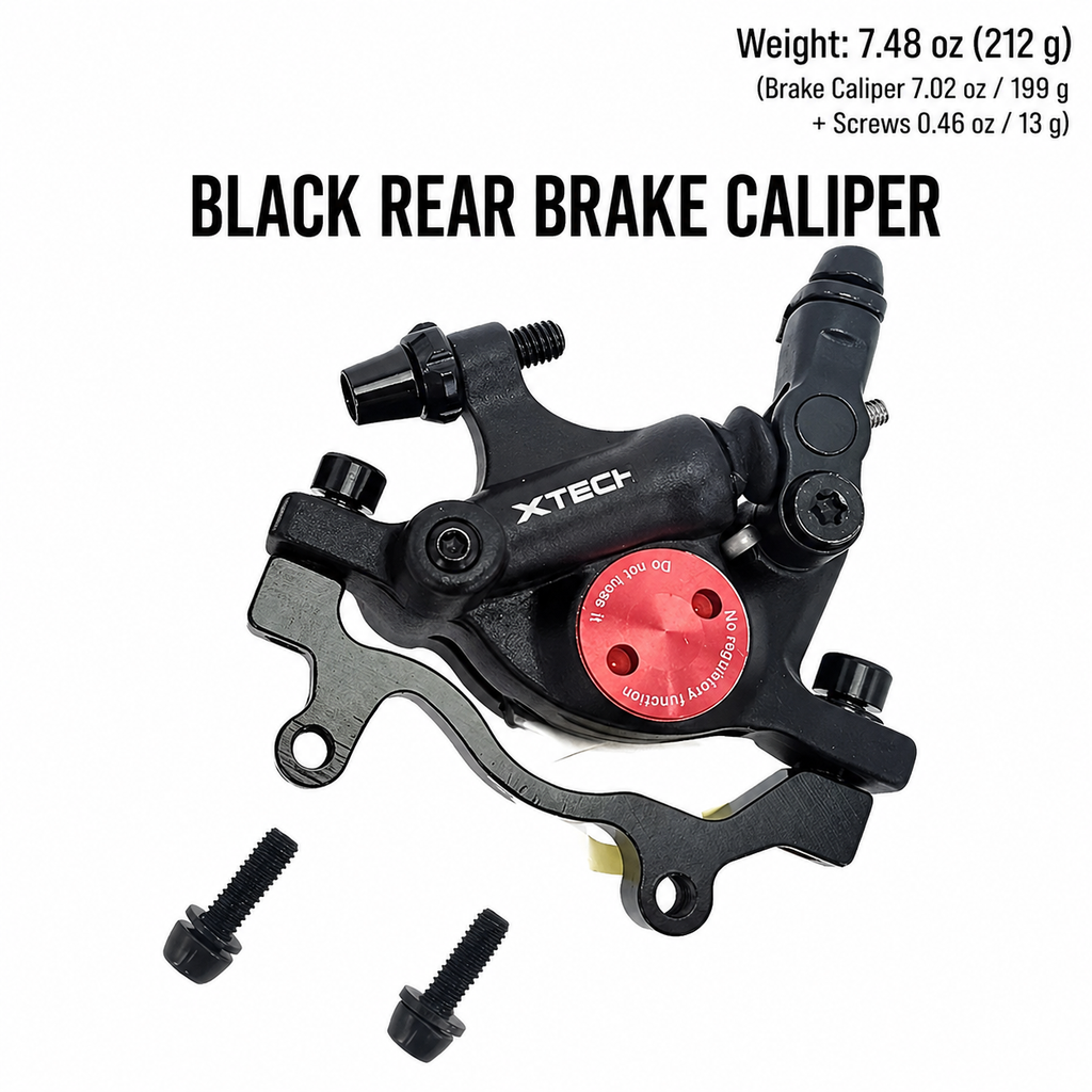 HB100 Hydraulic Disc Brake Caliper Set for E-Bike & MTB – Front Rear Brake Kit | SurgeGlide