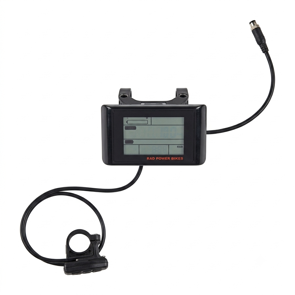 OEM Direct Replacement LCD Display for Rad Power Bikes | RadRover , RadWagon ,Radrunner, Radcity, Radmini