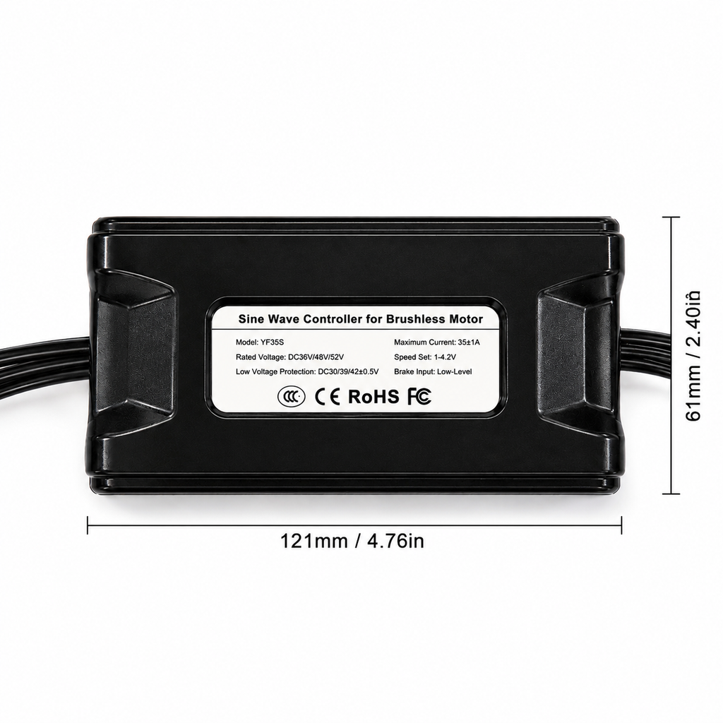 SurgeGlide Ultra 35A Performance Upgrade Kit with Color LCD Display for Rad Power & Premium E-Bikes