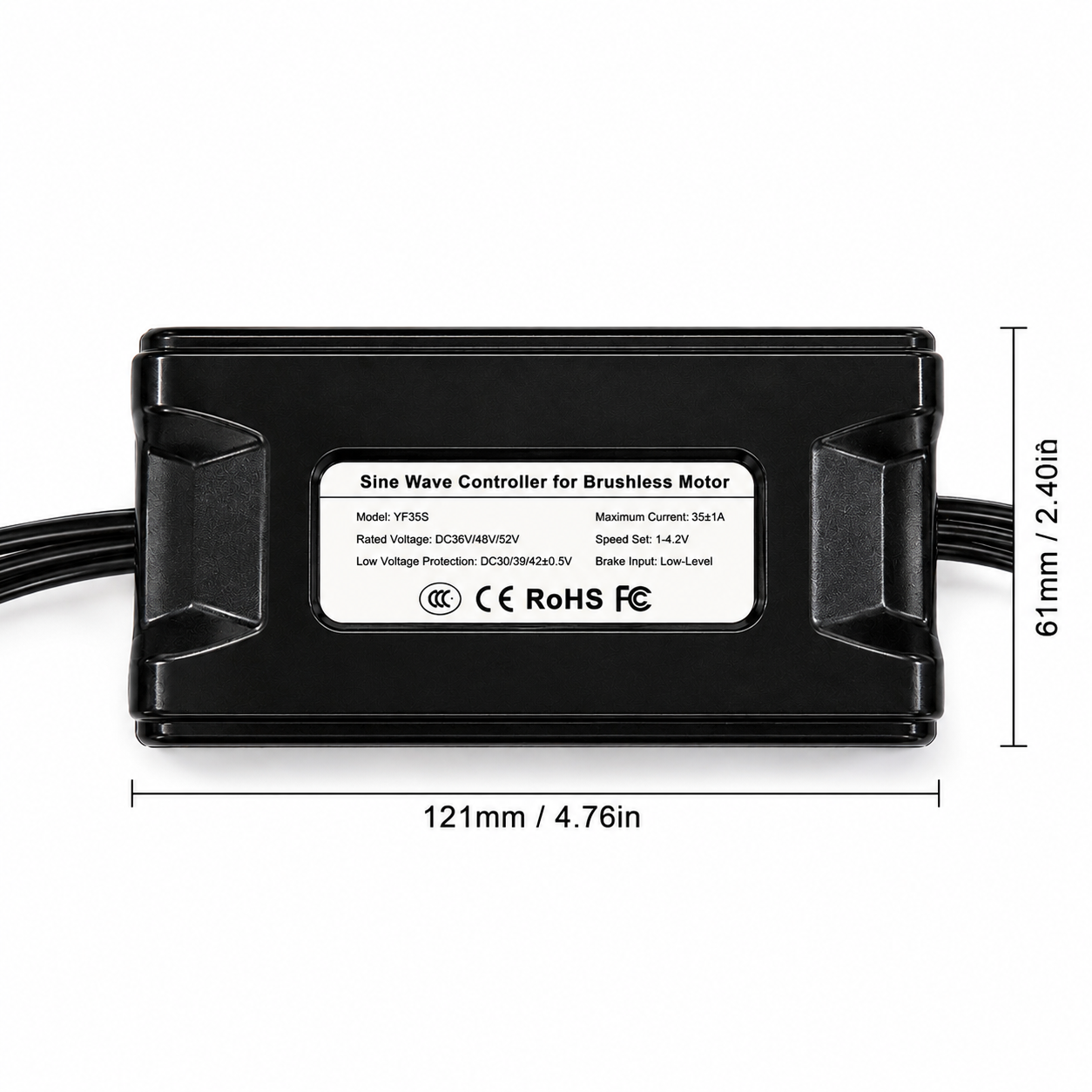 SurgeGlide Ultra 35A Performance Upgrade Kit with Color LCD Display for Rad Power & Premium E-Bikes
